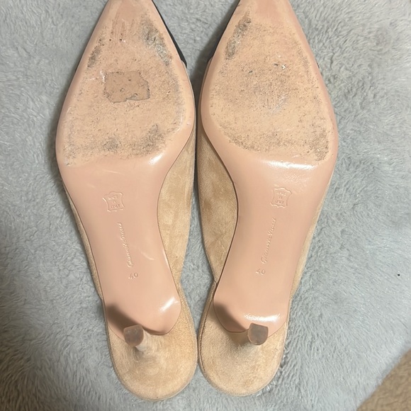 Gianvito Rossi 70 Cap Toe Mules Size 40 - Picture 3 of 3